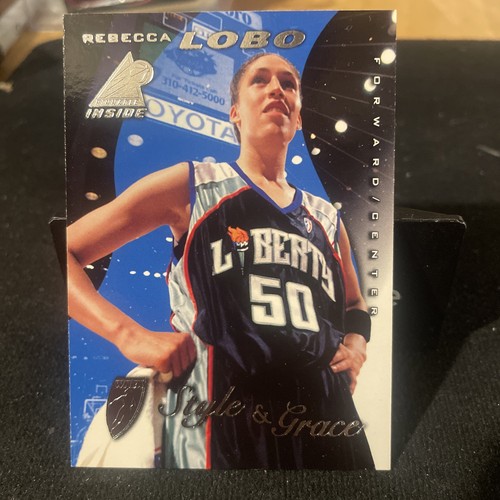 Rebecca Lobo [Court Collection] #80 1997 Pinnacle Inside WNBA card