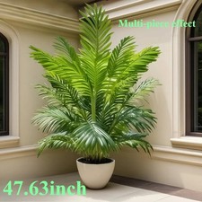 50in Giant Artificial Palm Tree Realistic Indoor Outdoor Decor Without Pot