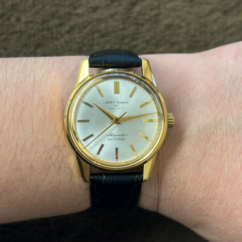 SEIKO Watch Men s Seiko Champion Alpinist Ref.85899 Hand wound 1964 Used