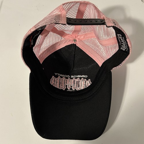 Orange County Choppers Women Ball Cap One Size Snap Back Embroidery OCC Moto Y2k - 第 7/10 張圖片