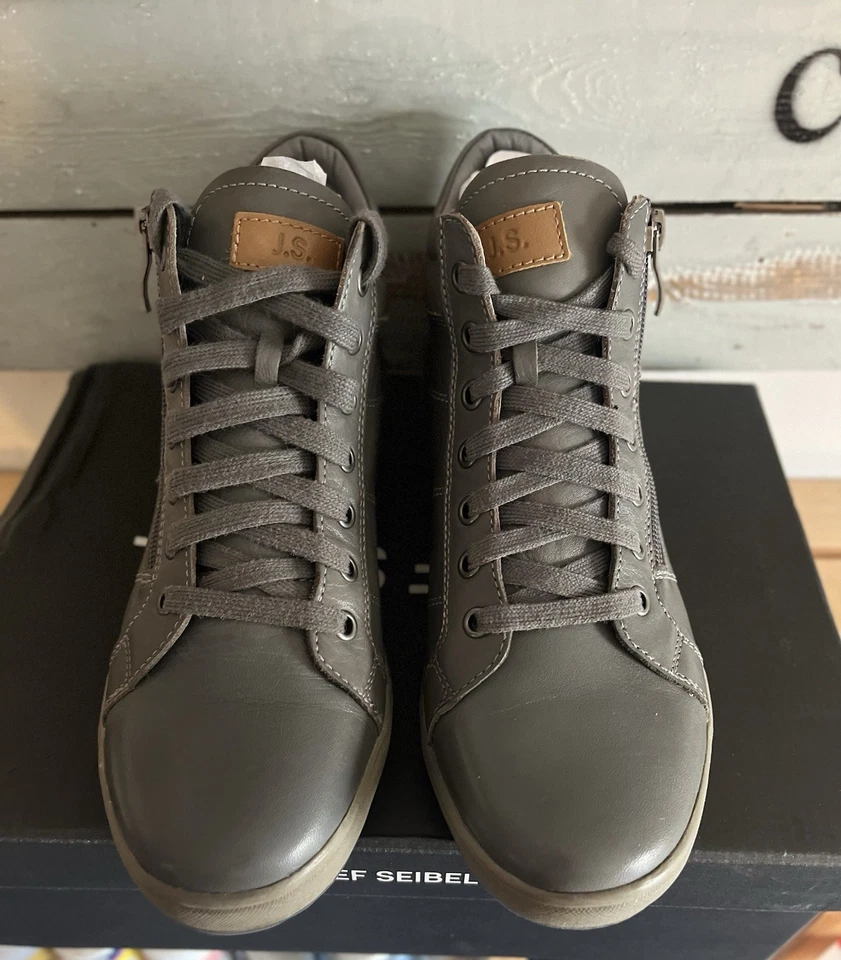 Zapatillas cómodas Josef Seibel Caron 60 de cuero altas Foto 4 de 4