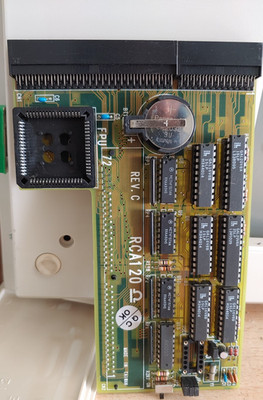 Pyramid Card RCA120 for Commodore Amiga 1200 with 4 MB RAM working condition