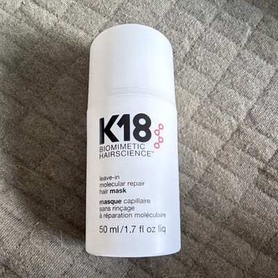 K18 Biomimetic Hairscience Leave-In Molecular Repair Hair Mask, Repair 1.7 fl oz