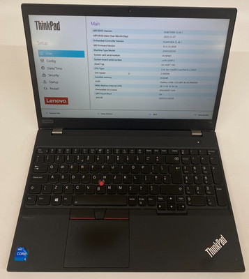 Lenovo ThinkPad T15 Gen 2 15'' i5 11. Gen 8GB RAM 128GB NVMe Grade B GBR