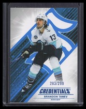 Brandon Tanev 2024-25 Upper Deck Credentials #95 Blue #/299