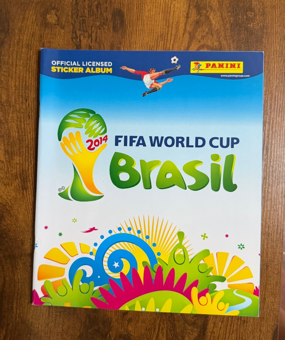 5x - 2014 Panini World Cup FIFA Brazil Brasil Collectors Sticker