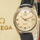 Full Set ! *NEAR MINT* Vintage OMEGA Seamaster f300Hz Cal.1250 Qz Gold 36mm Mens