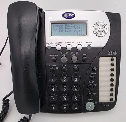AT&T 992 Corded Phone with Speakerphone - Thumbnail 5