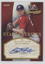 2013 USA Baseball Champions Stars & Stripes Signatures /700 Grant Green Auto 2u3