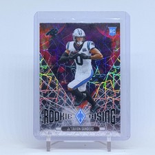 2024 Panini Phoenix #RR-JSS Ja'Tavion Sanders Rookie Rising Lazer RC