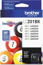 LC201BK Standard Yield Black Ink Cartridge