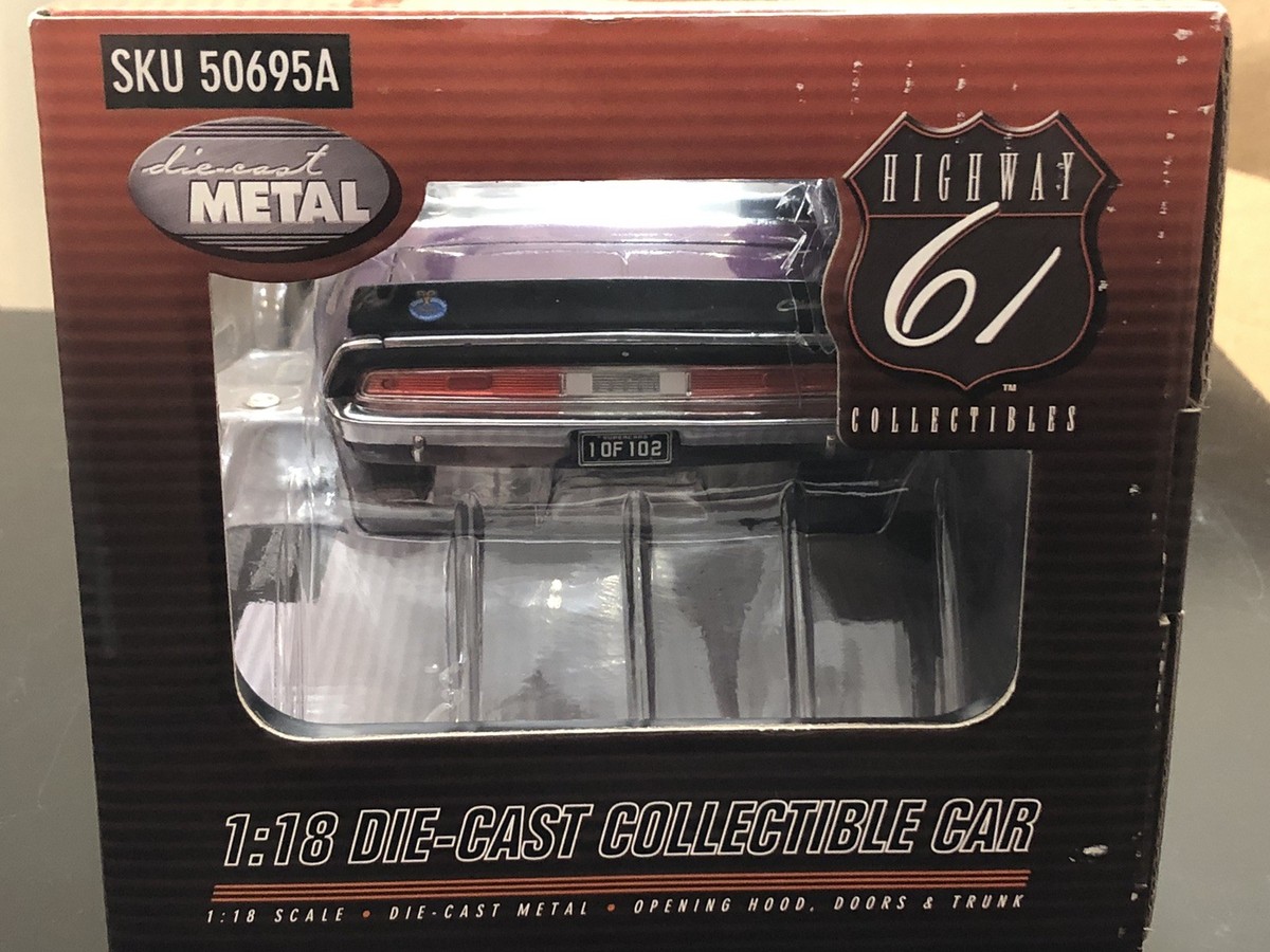 Highway 61 - 1970 Dodge Challenger T/A Plum Crazy Mr. Norm - 1:18
