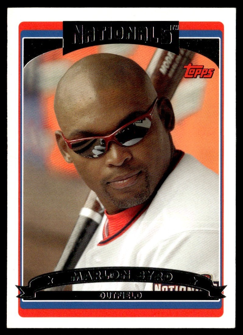 2006 Topps Washington Nationals Marlon Byrd Washington Nationals #WAS11
