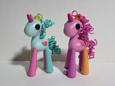 MGA Lalaloopsy Mini Lala-Oopsy Horse Cashew & Hazelnut Pony Unicorn Horn 