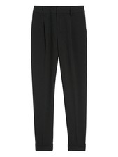 Banana Republic Black High Rise Tapered Cropped Pant-Size 2-NWOT