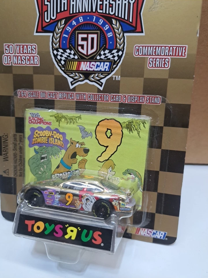 Racing Champions NASCAR Gold 50th Anniversary Scooby-Doo Zombie Island #9 - Image 4 of 4
