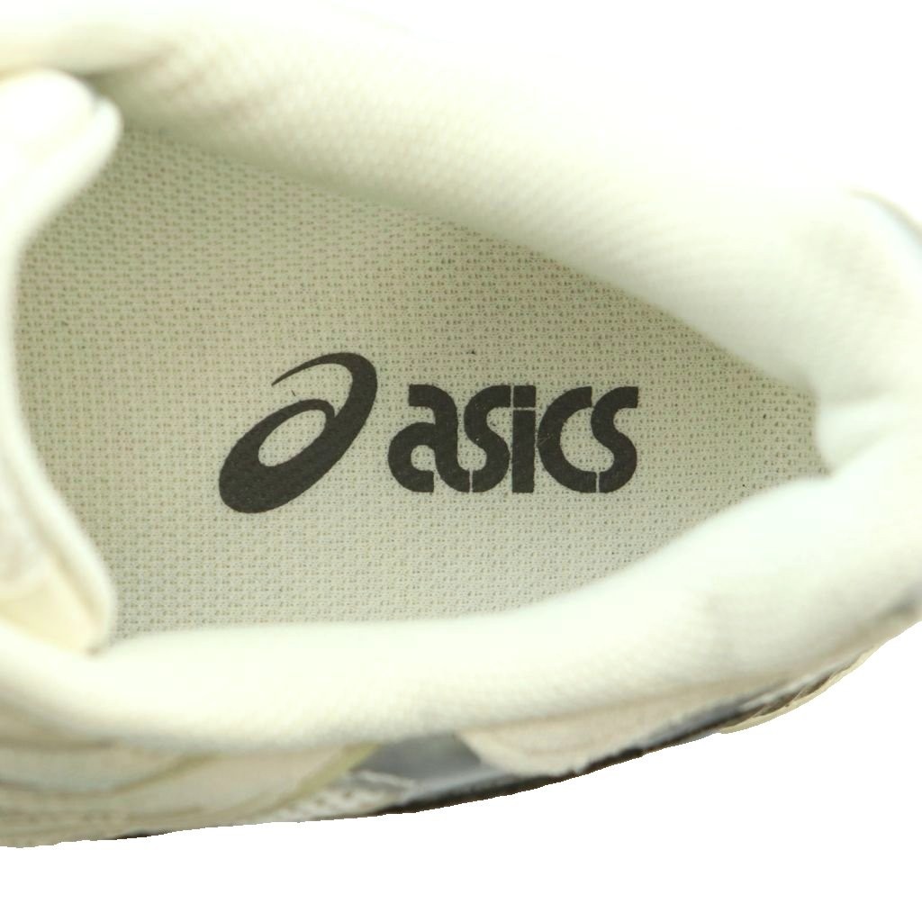 Asics Mens Sneakers US95 275cm Offwhite Brown Silver Used B thumbnail 7