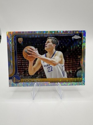 2025-26 Topps Chrome #298 Alex Toohey Rookie Pulsar Refractor