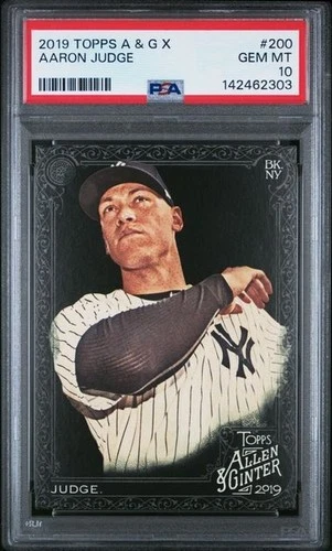 AARON JUDGE 2019 Topps A & G X #200 PSA 10 GEM MT POP 7
