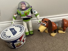 Toy Story Characters Set Buzz Light Year, Slinky And Green Toy Soldiers