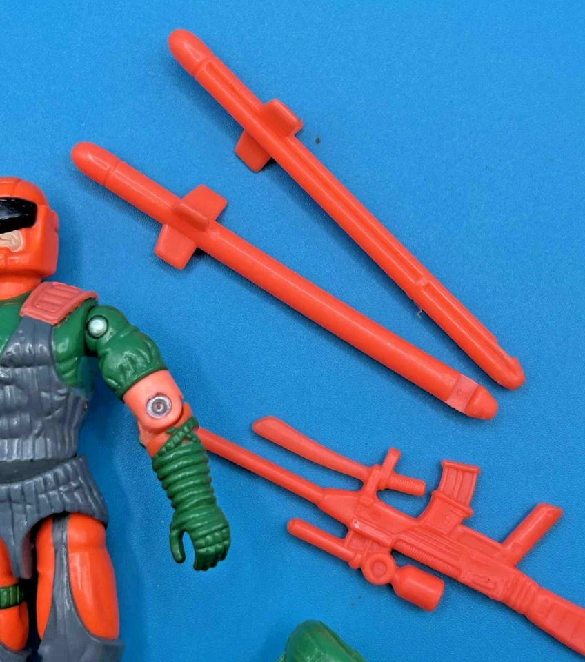 Gi Joe Cobra 1993 FLAK VIPER v2 100 % completo con soporte mochila arma Foto 2 de 4