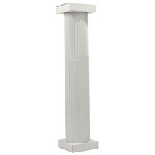 6 Foot White Traditional Columns Kit, Set of 2, Decorations, Props, Photo Boo...