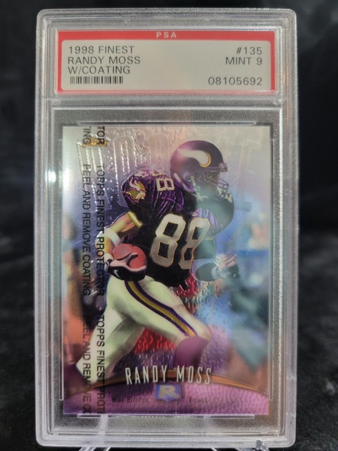 Randy Moss 1998 Topps Finest
