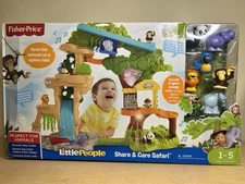 Fisher-Price FHF35 Little People Share and Care Safari Playset NEW SEALED Box Dm