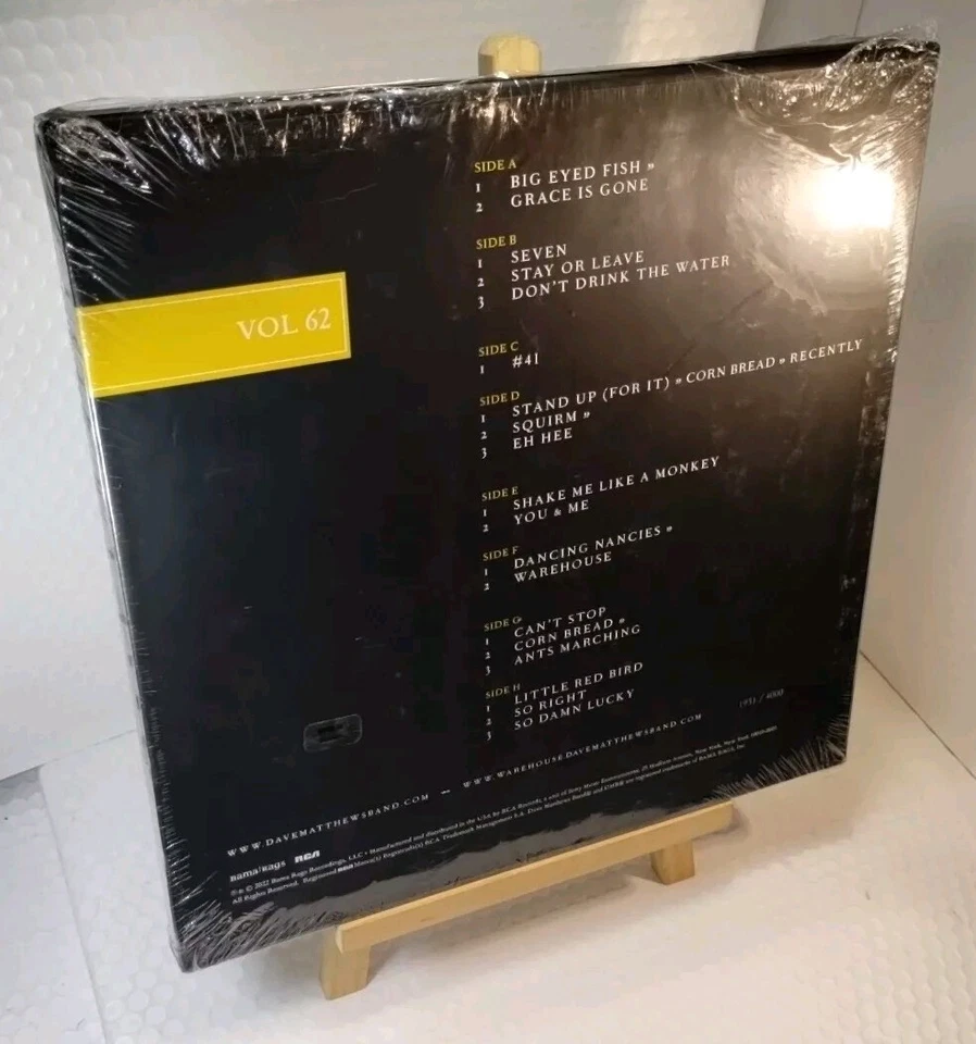 Dave Matthews Band Live 4LP Combo Set Brand New - Image 4 of 4