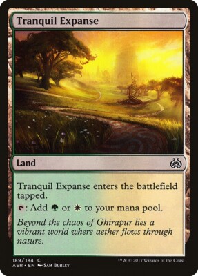 4x TRANQUIL EXPANSE x4 - Nearmint - AER Aether Revolt - MTG - FREE SHIPPING