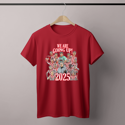 Sunderland Promoted 2025 Adult Unisex T-Shirt Tee Design 1 S-XXXL Top Fans Gift - Picture 6 of 12