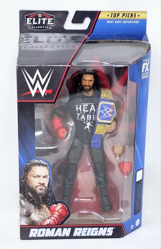 WWE Mattel Top Picks 2023 Roman Reigns Must Have Superstars Elite Figur NRFB - Bild 2 von 10