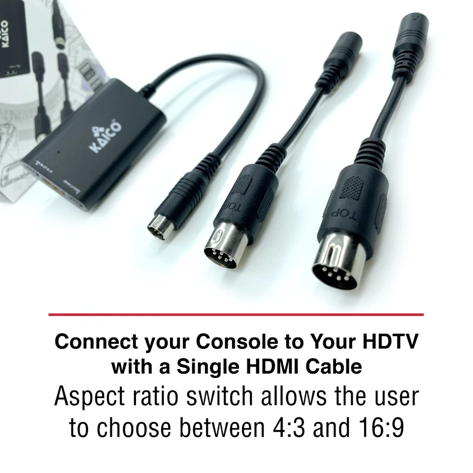 Kaico Sega Genesis 1080p HDMI Adapter - For use with Sega Megadrive & Neo Geo HD - Image 4 of 4
