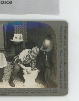 Come Quick I Dropped My Tooth Series Genre Keystone Stereoview