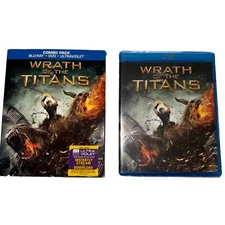 WRATH of the TITANS (Combo Pack, Blu-Ray, DVD, Ultraviolet, 2012) Sealed, NEW
