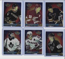 1993-94 Stadium Club Members Only Hockey Finest (7) LOT Coffey Potvin Robitaille