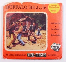 View-Master Buffalo Bill Jr 2 reel packet 965 A B - DT439