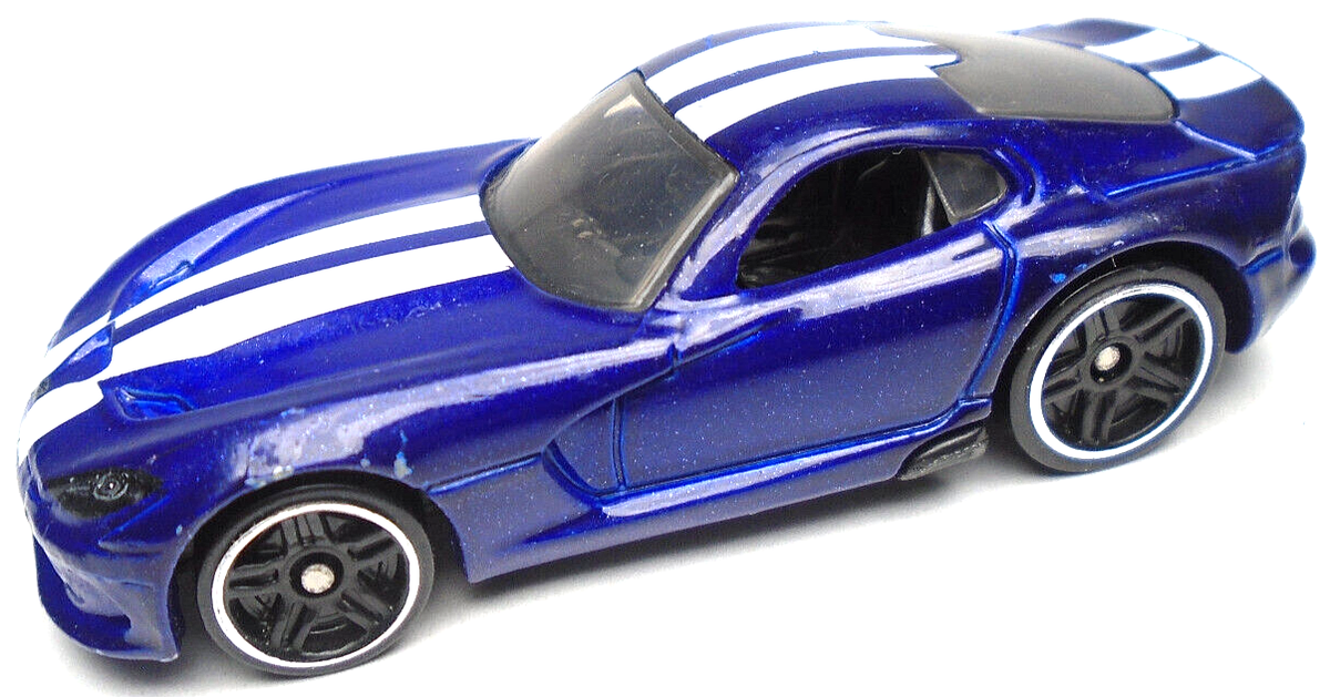 2022 HOT WHEELS 2013 DODGE VIPER BLUE 1:64 DIECAST 2 3/4