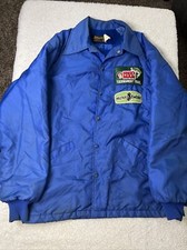 Vintage Swingster Jacket Red Man Bass Association Chattanooga M Made in USA