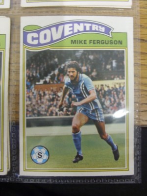 1978/1979 Coventry City - Card No.391) Mike Ferguson - Topps Chewing Gum Trade