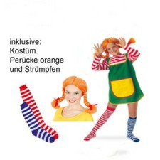 Set Karlinchen 3-TLG. f&uuml;r Kinder G&ouml;re freches M&auml;dchen R&auml;ubertochter Zicke F