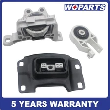 3pcs Motor AND Trans Mount Set FIT FOR 2013-2016 Ford Focus S SE Titanium 2.0L