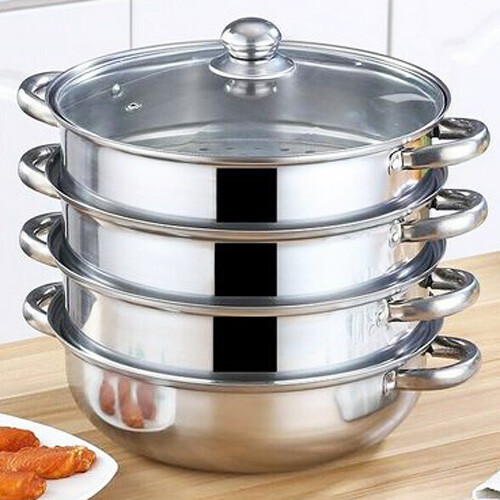 large steamer for induction hob