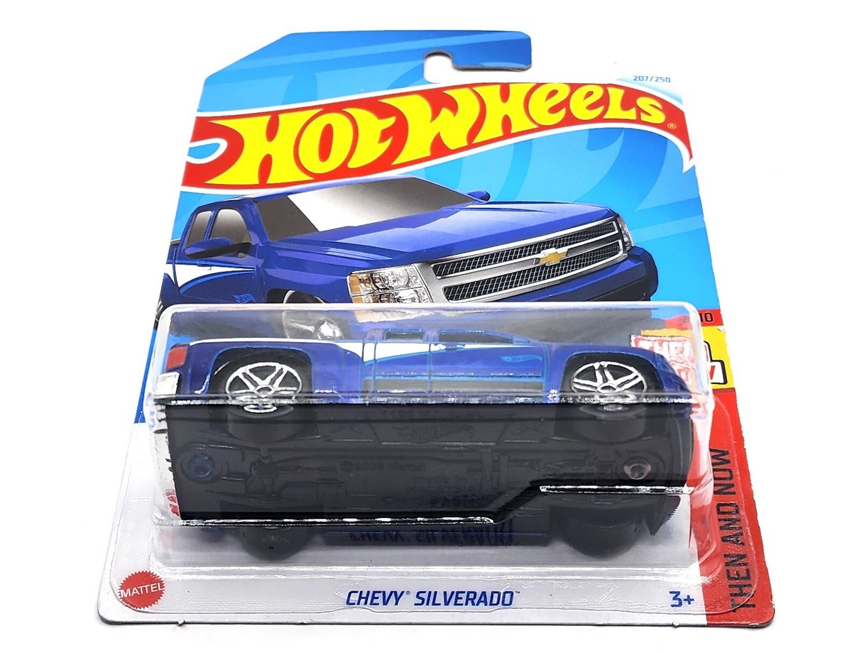 Hot Wheels Chevy Silverado Then And Now Kids Model Diecast Toy Car