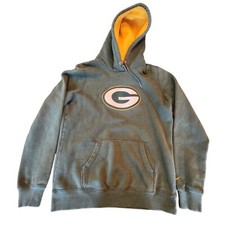 Nike Team Apparel Green Bay Packers Hoodie Mens Size Large Green NFL