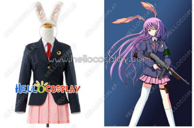IN STOCK Touhou Project Reisen Udongein Inaba School Uniform Cosplay Costume