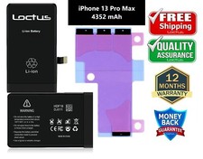 iPhone 13 Pro Max 4352mAh Capacity Replacement Battery A2484 A2641 A2643 A2644