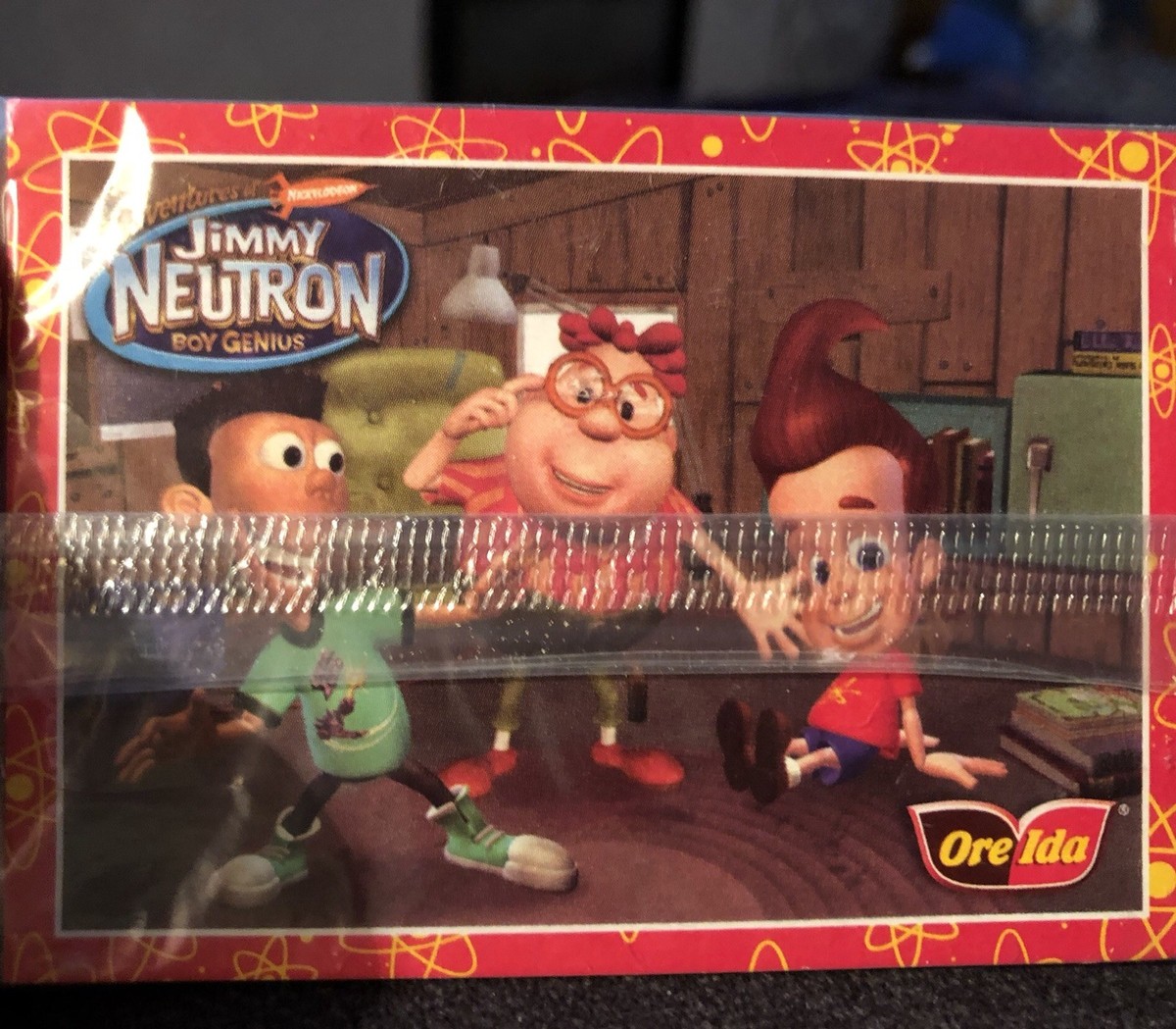 Jimmy Neutron Cards by Ore-Ida Limited Different Two Per  Pack