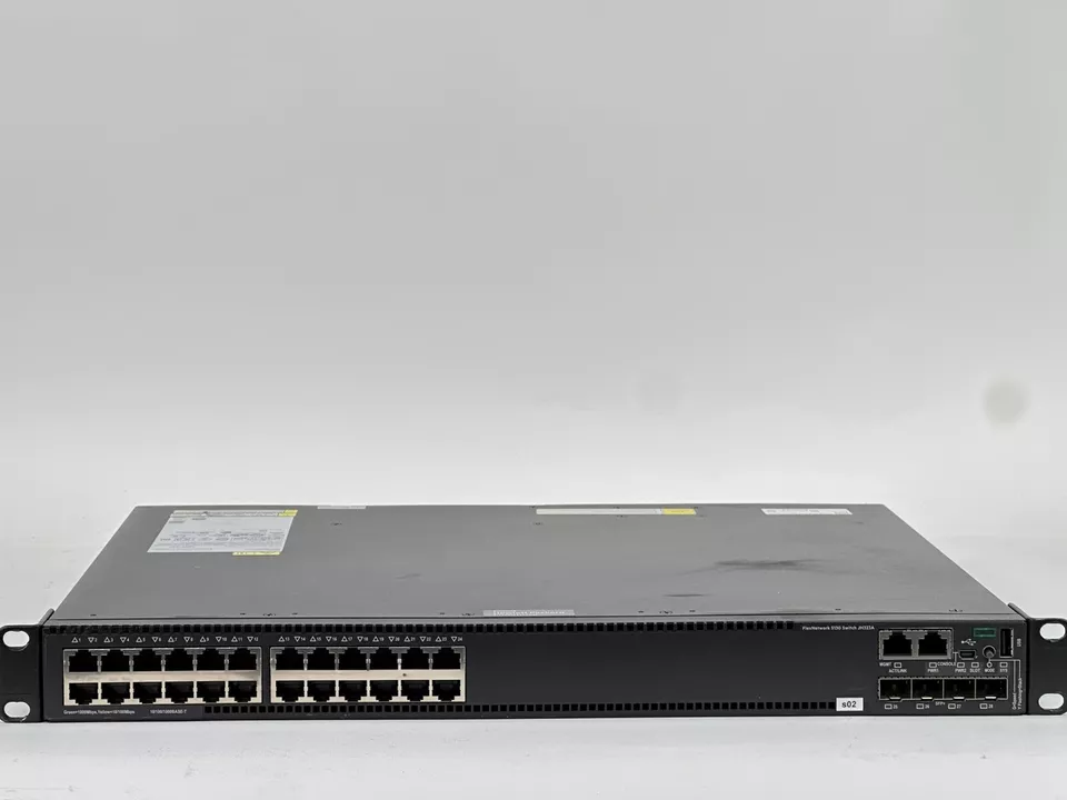 HPE FlexNetwork 5130 24G 4SFP+ 1-Slot HI Switch 24x Gigabit 4x 10GbE 2x Fans L3 - Image 4 of 4
