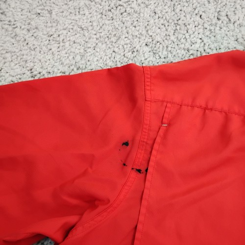 Game Guard Shirt Mens Large Red Outdoor Vented Hiking Fishing Polyester Beach A2 - Picture 10 of 18